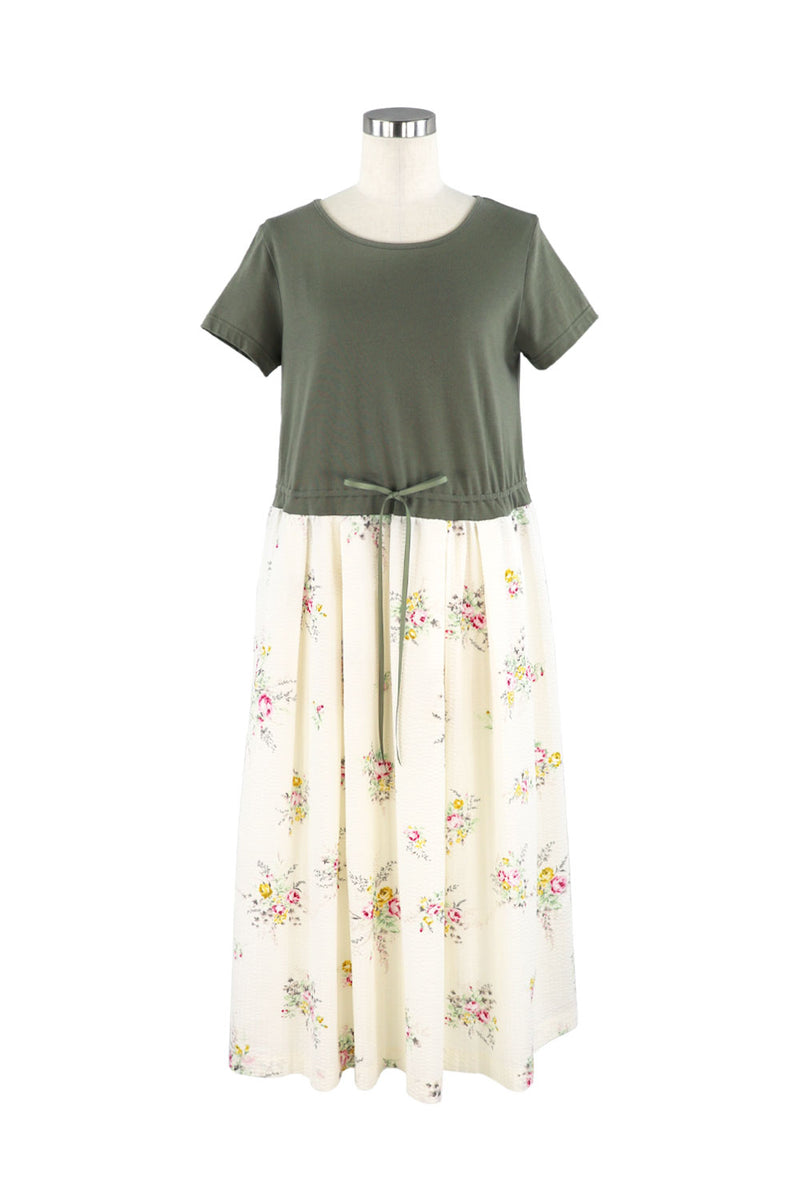 ローンリップル花柄 ルームワンピース – IKUKO ONLINE SHOP