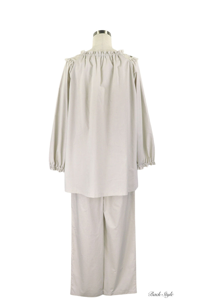 コットンローンシルクパジャマ – IKUKO ONLINE SHOP