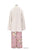イクコ/IKUKO 綾ネル花柄 シープボアトップスパジャマ