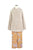 イクコ/IKUKO 綾ネル花柄 シープボアトップスパジャマ