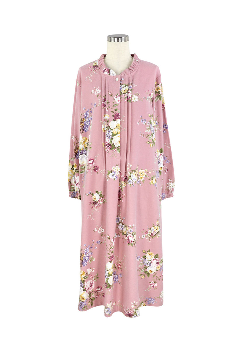 お値下げ❗️IKUKO 花柄プリントカジュアル ルームウェア 新品未使用 イクコ/IKUKO 綾ネル花柄プリント 半開ネグリジェ – IKUKO ONLINE SHOP