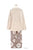 イクコ/IKUKO　綾ネル花柄プリント　シープボアトップスパジャマ