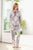 イクコ/IKUKO　綾ネル花柄プリント　フロントギャザーパジャマ