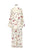 イクコ/IKUKO ダブルガーゼ花柄プリント 襟付き長袖パジャマ