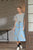 イクコ/IKUKO　ソフト天竺＆リップル花柄プリント　ルームワンピース