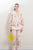 イクコ/IKUKO  ダブルガーゼ花柄プリント　ビッグカラーパジャマ
